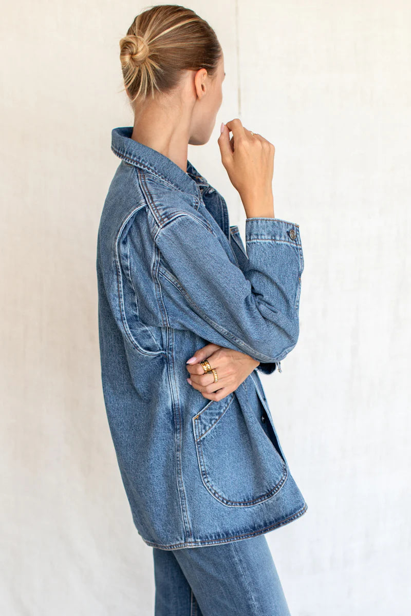 Cabin Jacket in Classic Stonewash, from Emerson Fry