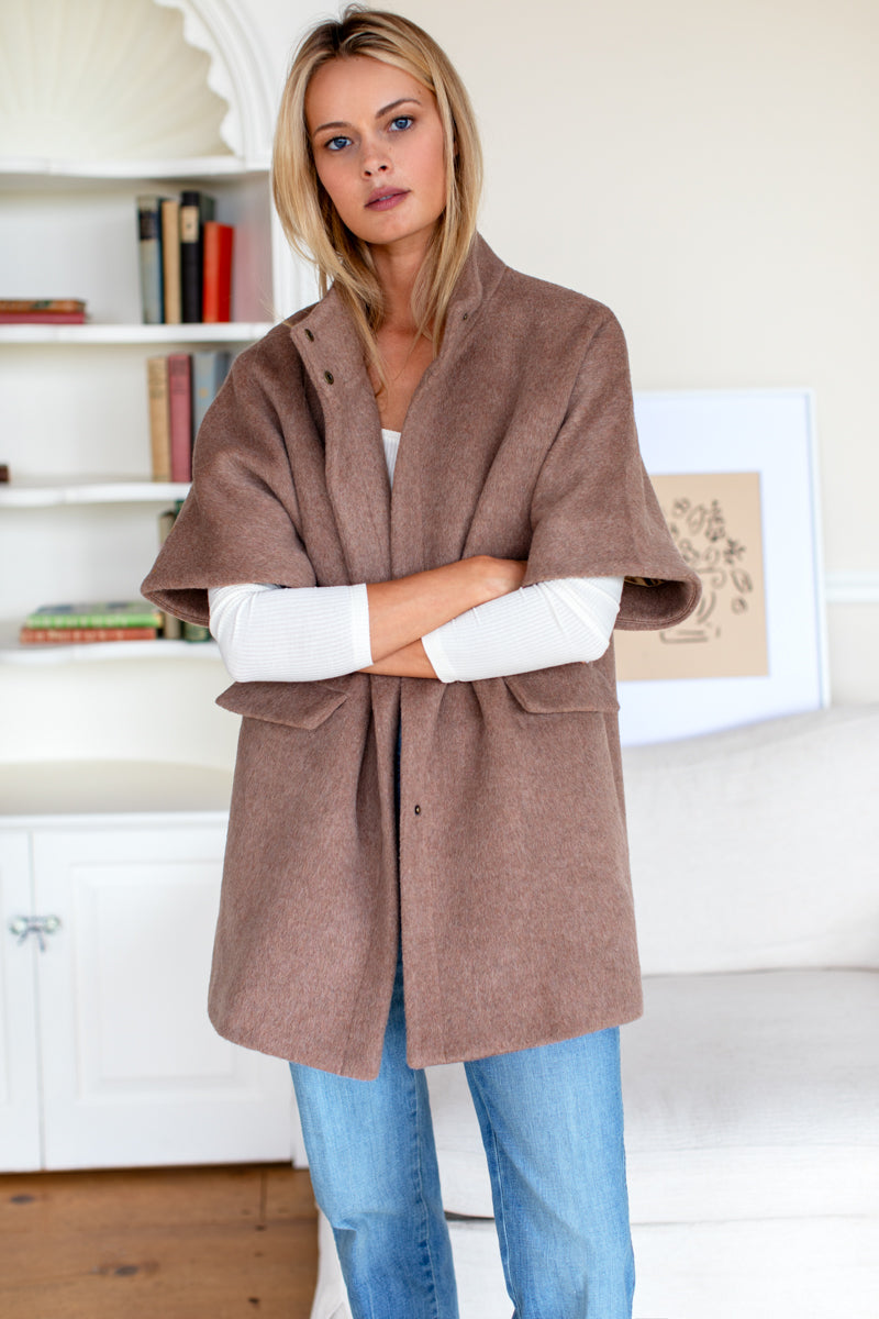 Layering Jacket in Latte, from Emerson Fry