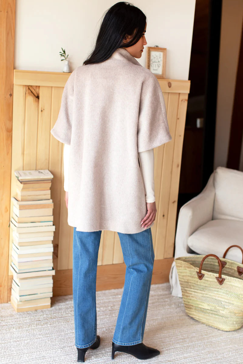 Layering Jacket in Mohair Wool, from Emerson Fry