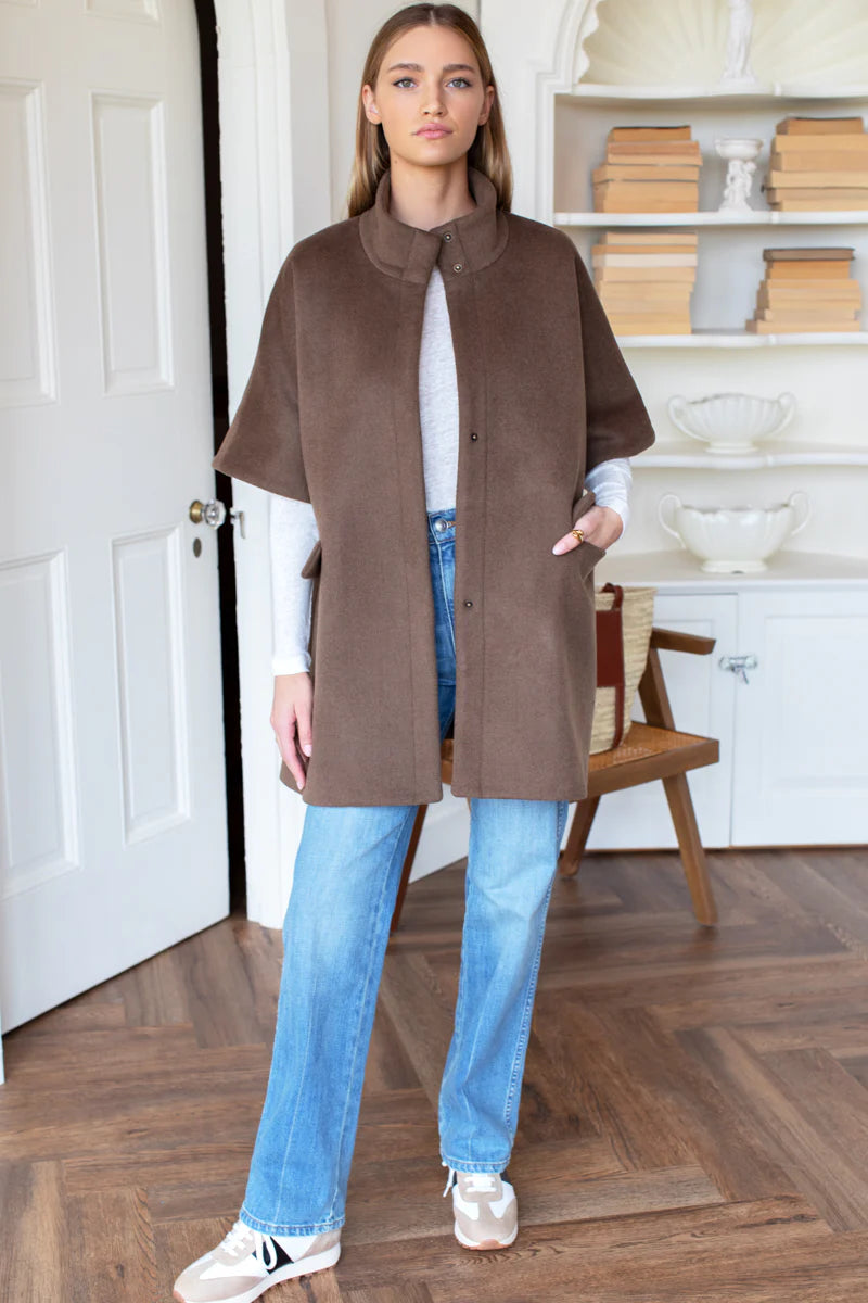 Layering Jacket in Umber Wool, from Emerson Fry