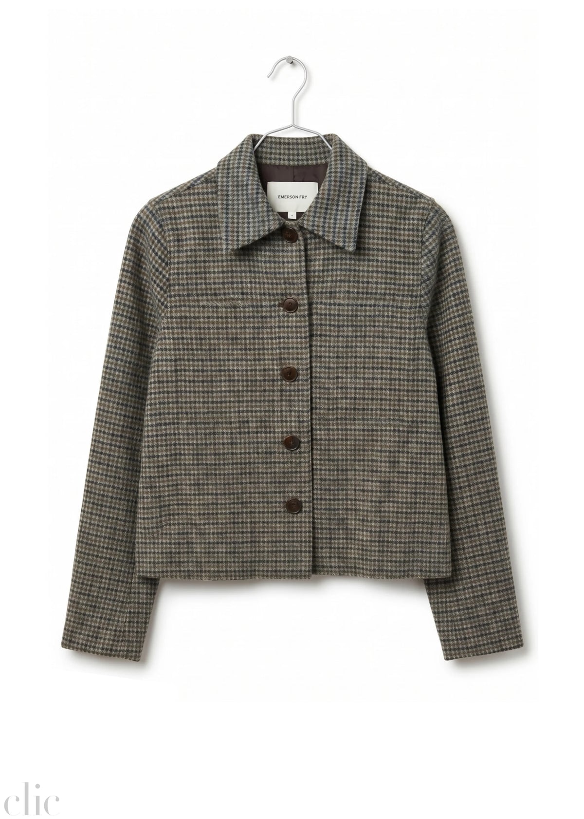 Atelier Pocket Jacket in Gun Club Check, from Emerson Fry