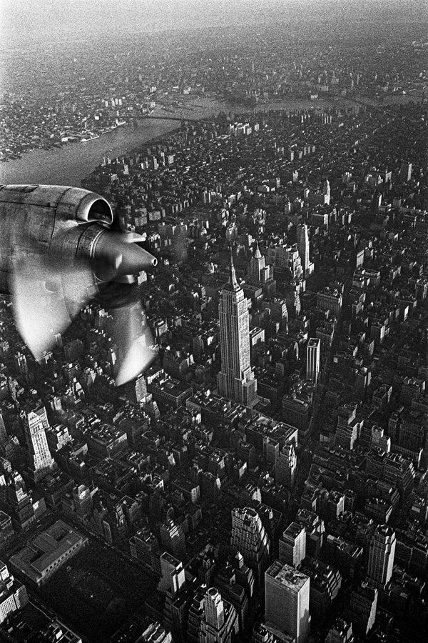 Empire State Building Aerial by Jean Pierre Laffont