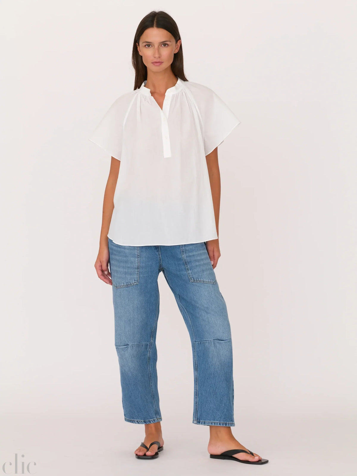 Tory Shirt in White, from Secular