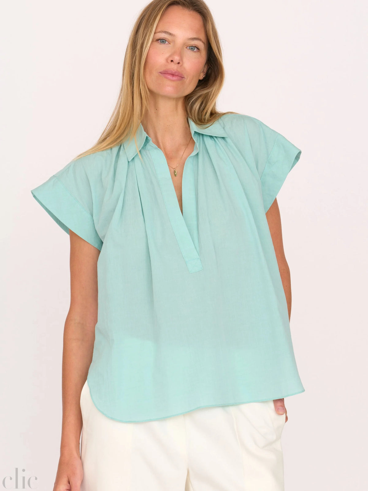 Trinity Top in Turquoise, from Secular