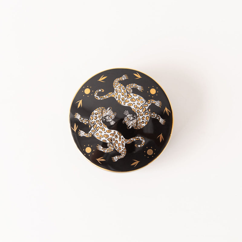 Leopard Horizon Ceramic Trinket Box, from Spitfire Girl