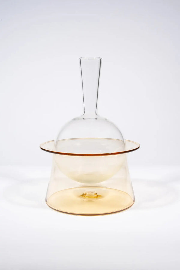 Equilibrium Decanter in Whiskey, from Tyler Barry Designs