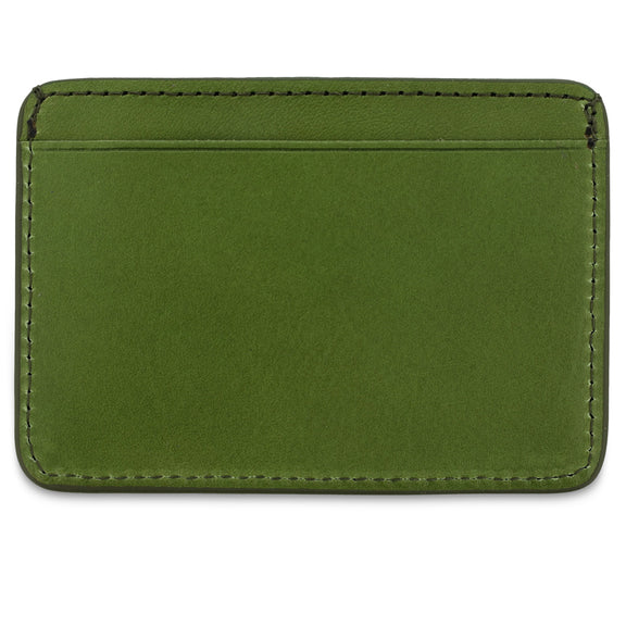 Cardholder in Clorofilla and Lime, from Escuyer