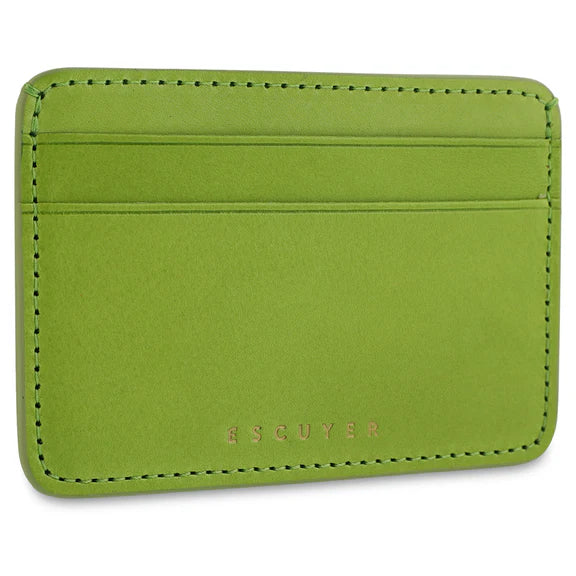Cardholder in Clorofilla, from Escuyer