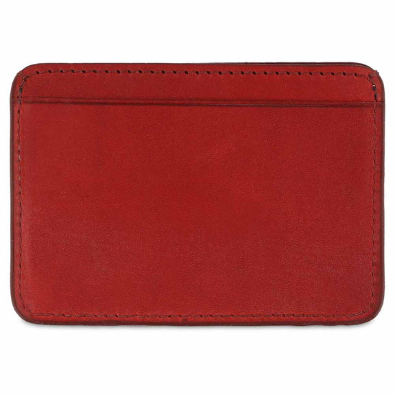 Cardholder in Burgundy and Red, from Escuyer