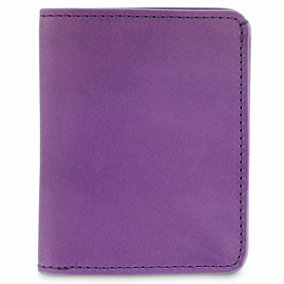 Slim Wallet in Violet, from Escuyer
