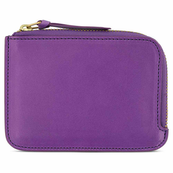 Zip wallet in Violet, from Escuyer