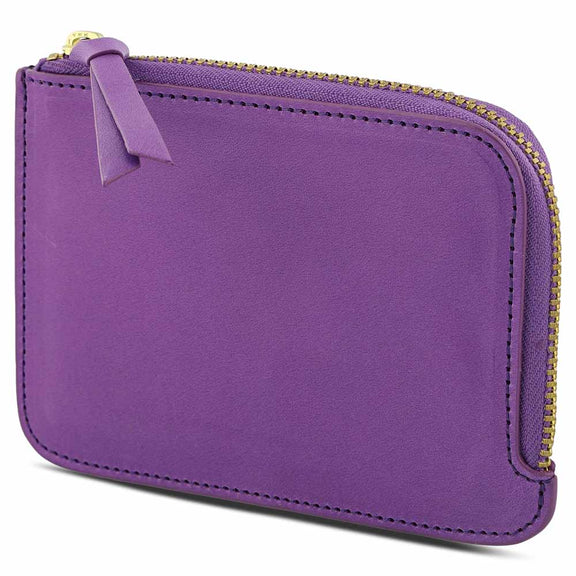 Zip wallet in Violet, from Escuyer