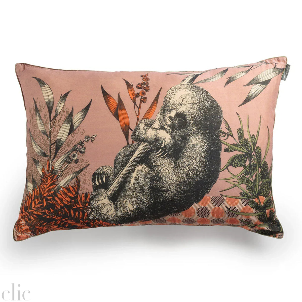 Extra Large Sid Bestiare Cushion, from Le Monde Sauvage by Beatrice Laval