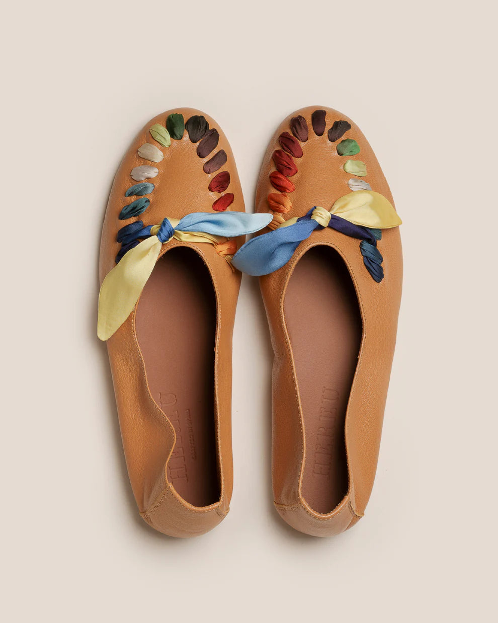 Juliol Foulard in Light Camel, from Hereu