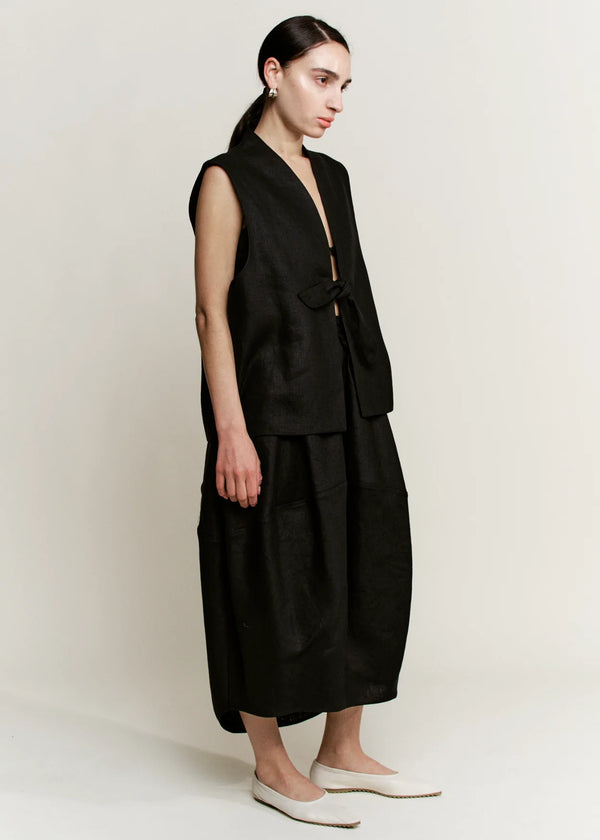 Balloon Skirt in Black, from Modern Weaving
