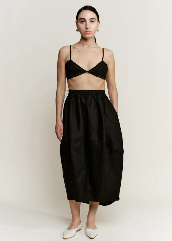 Balloon Skirt in Black, from Modern Weaving