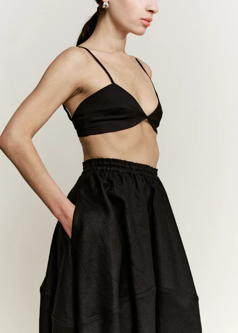 Balloon Skirt in Black, from Modern Weaving