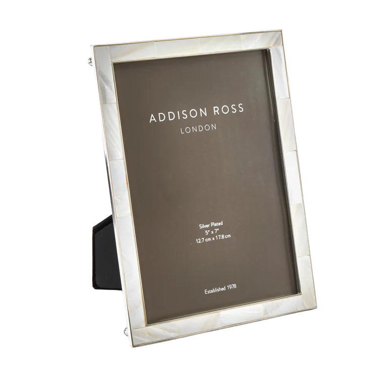 Pave Photo Frame in White, from Addison Ross