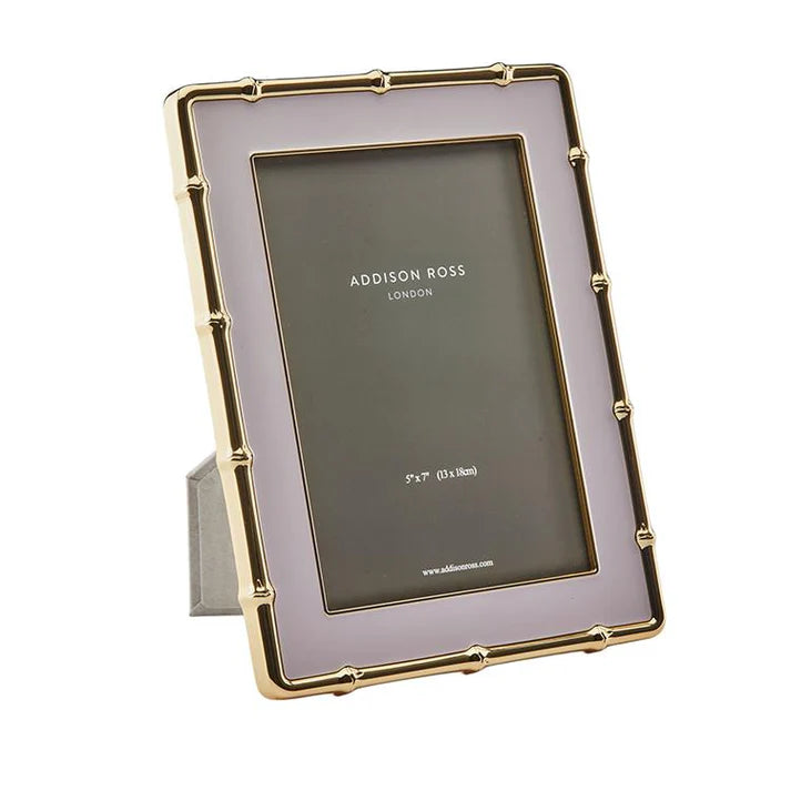 Pale Pink & Gold Bamboo Photo Frame, from Addison Ross