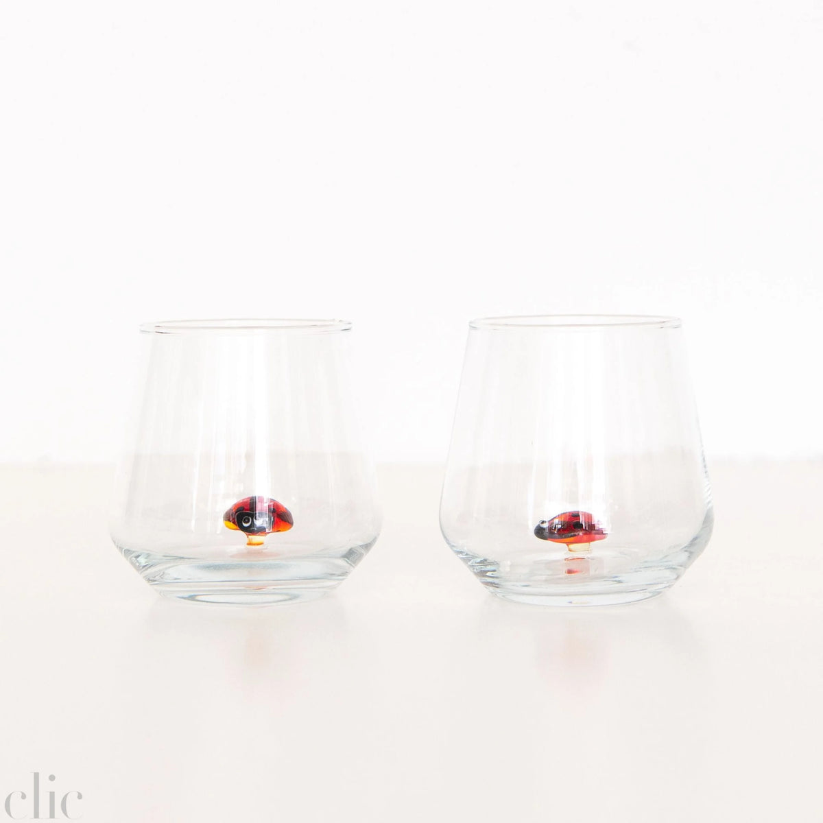 Ladybug drinking Glass