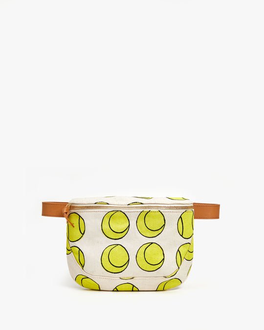 Fanny Pack in Natural with Tennis Balls, from Clare V