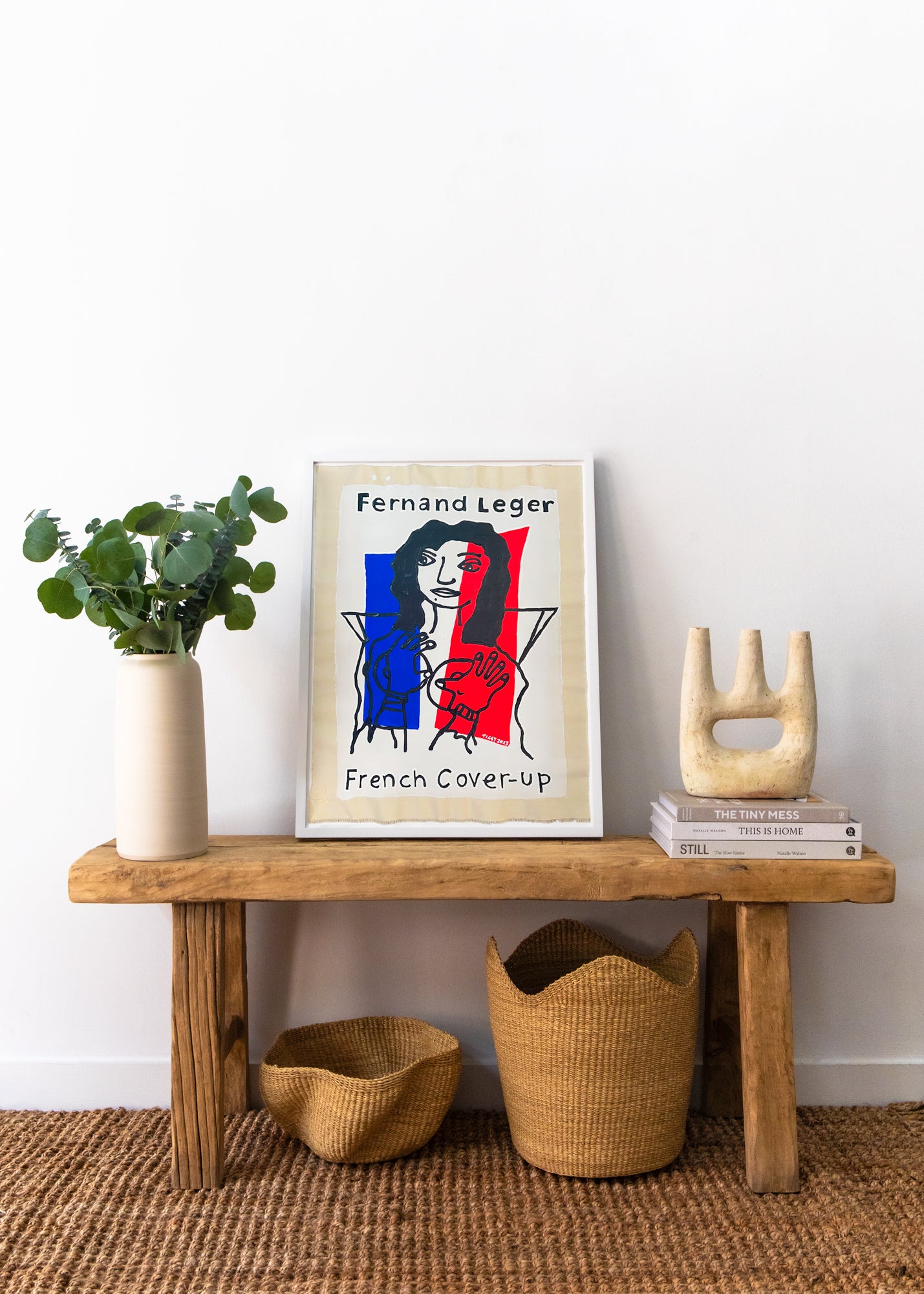 Fernand Leger French cover-up, by Tiggy Ticehurst