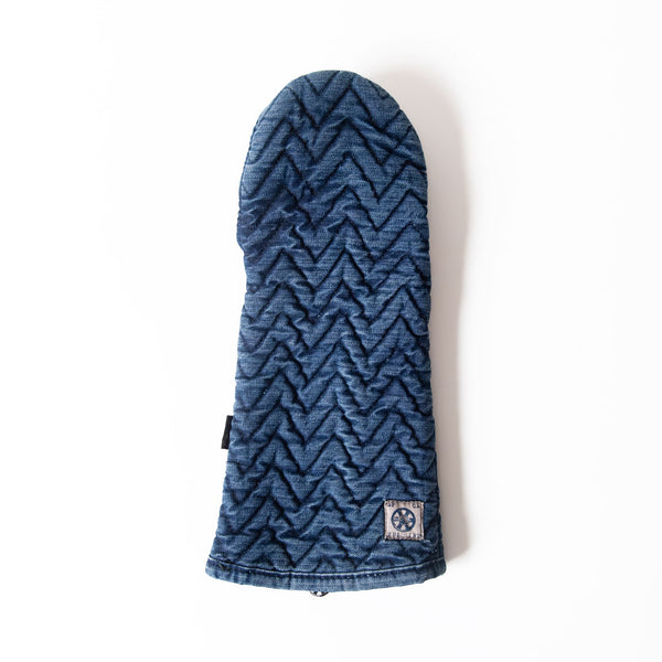 Herringbone Oven Mitt in Medium Vintage, from Mi Cocina