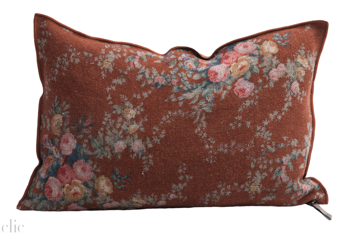 Wabi Sabi Pompadour 16"x24" in Argile, from Maison De Vacances
