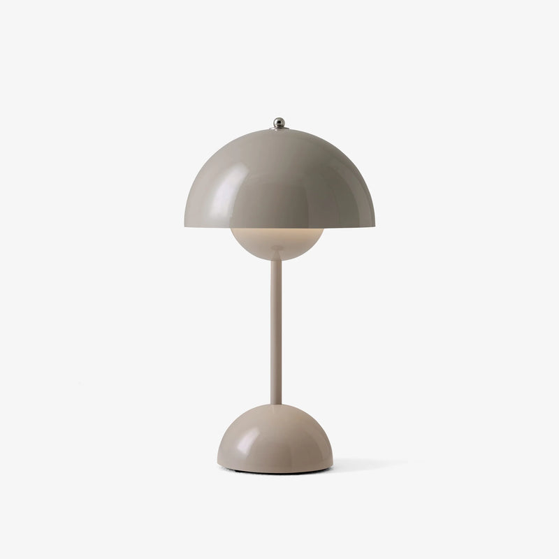 Flower Pot Table Lamp in Grey Beige, from Ameico