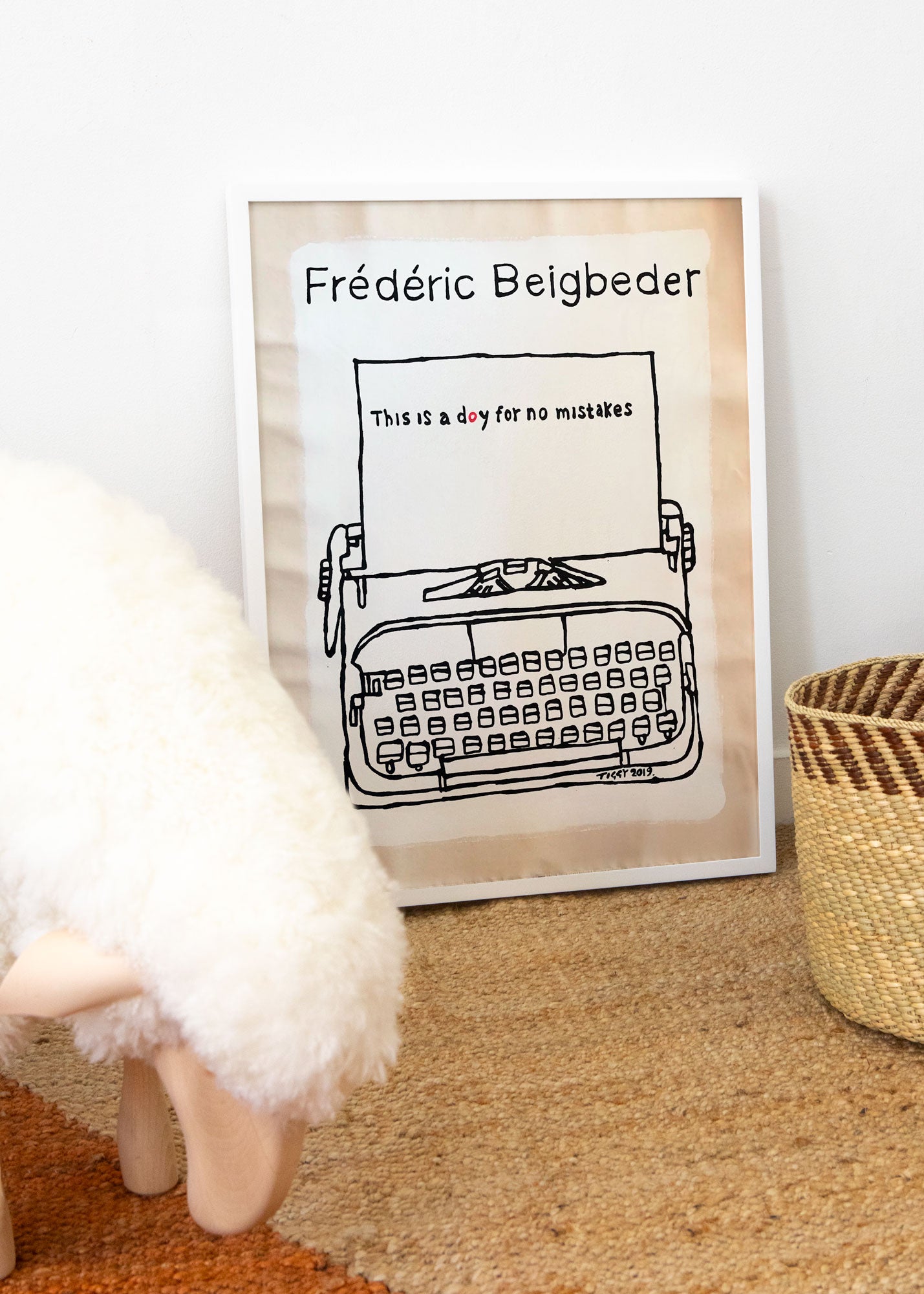 Frédéric Beigbeder by Tiggy Ticehurst