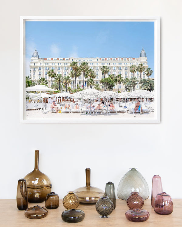 French Riviera - A Day at the Carlton beach by Juliette Charvet