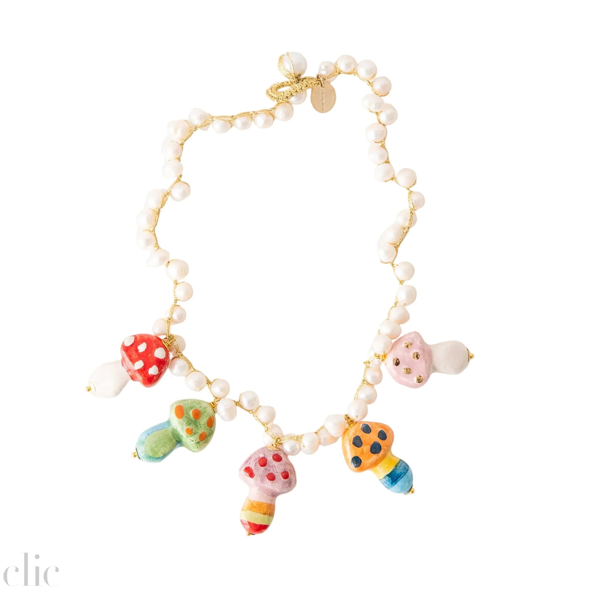 Funghi Landia Necklace, from Cashfana