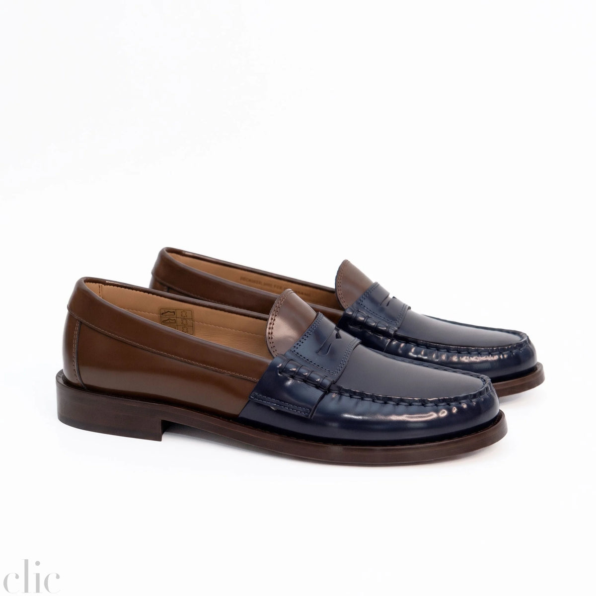 Miami Shoes in ocean and Brown, from Sesa
