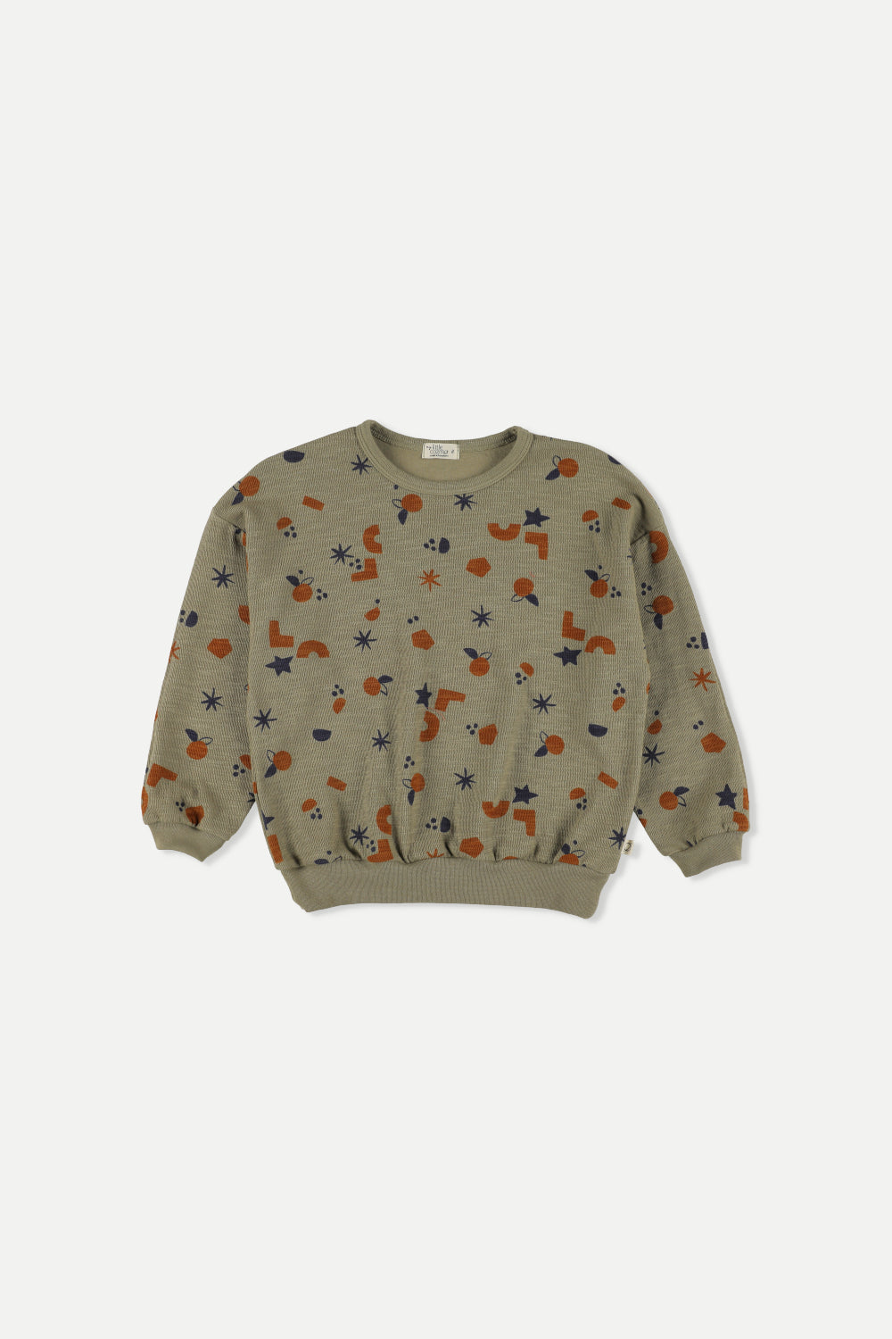 Organic Double-Face Sweatshirt Shapes, from Cozmo