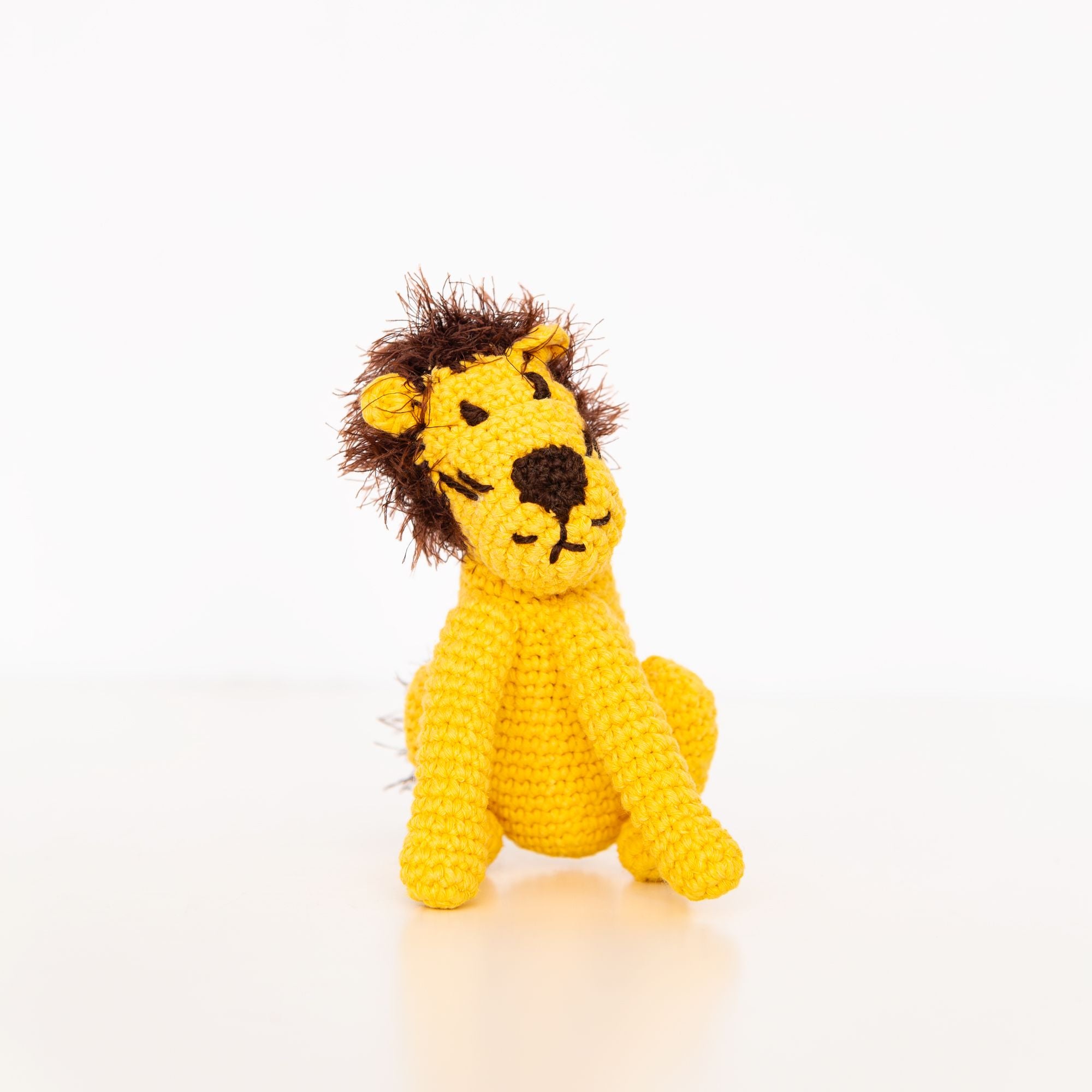 Hand Crochet Lion, from Ware of the Dog