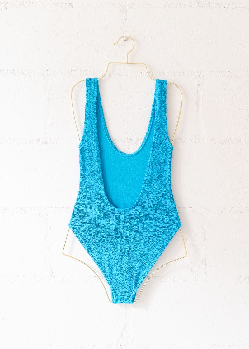 Marbella Scoop Neck One Piece in Ocean, from Love & Bikinis