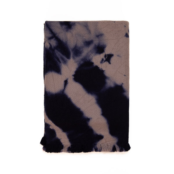 Earth Throw in Navy and Natural, from Me & K
