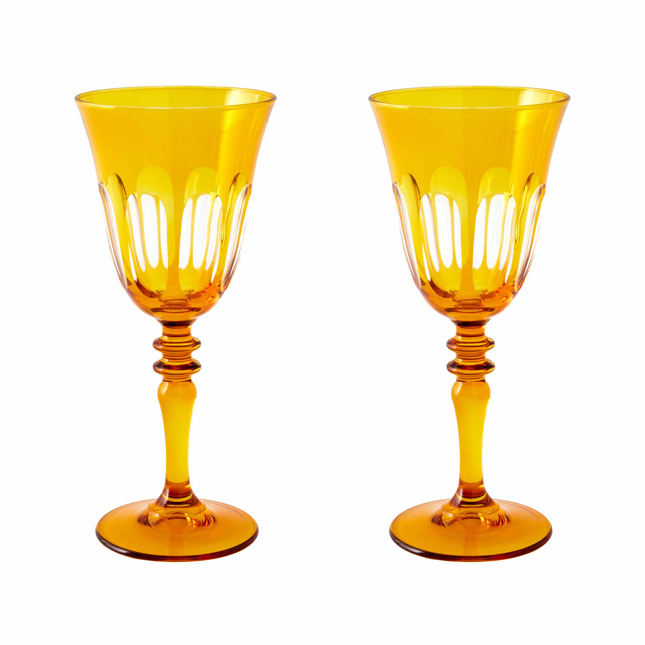 Rialto Wine Glasses in Ginger, from Sir Madam