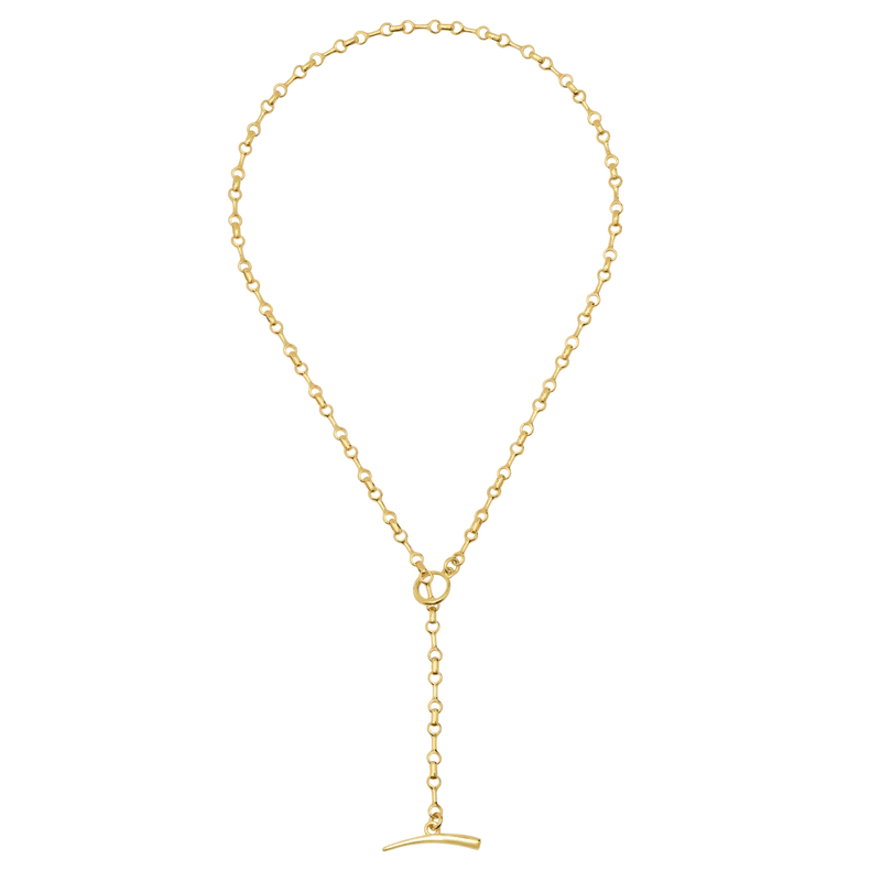 10 MM Double Beam Chain Necklace in Gold Vermeil, from Gabriela Artigas