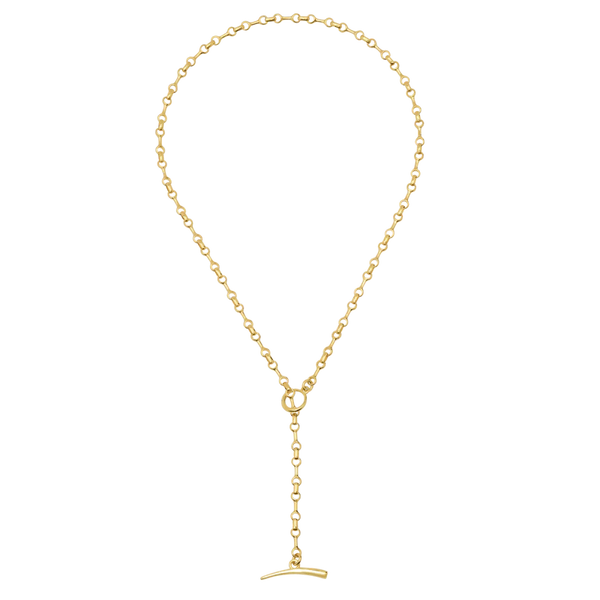10 MM Double Beam Chain Necklace in Gold Vermeil, from Gabriela Artigas