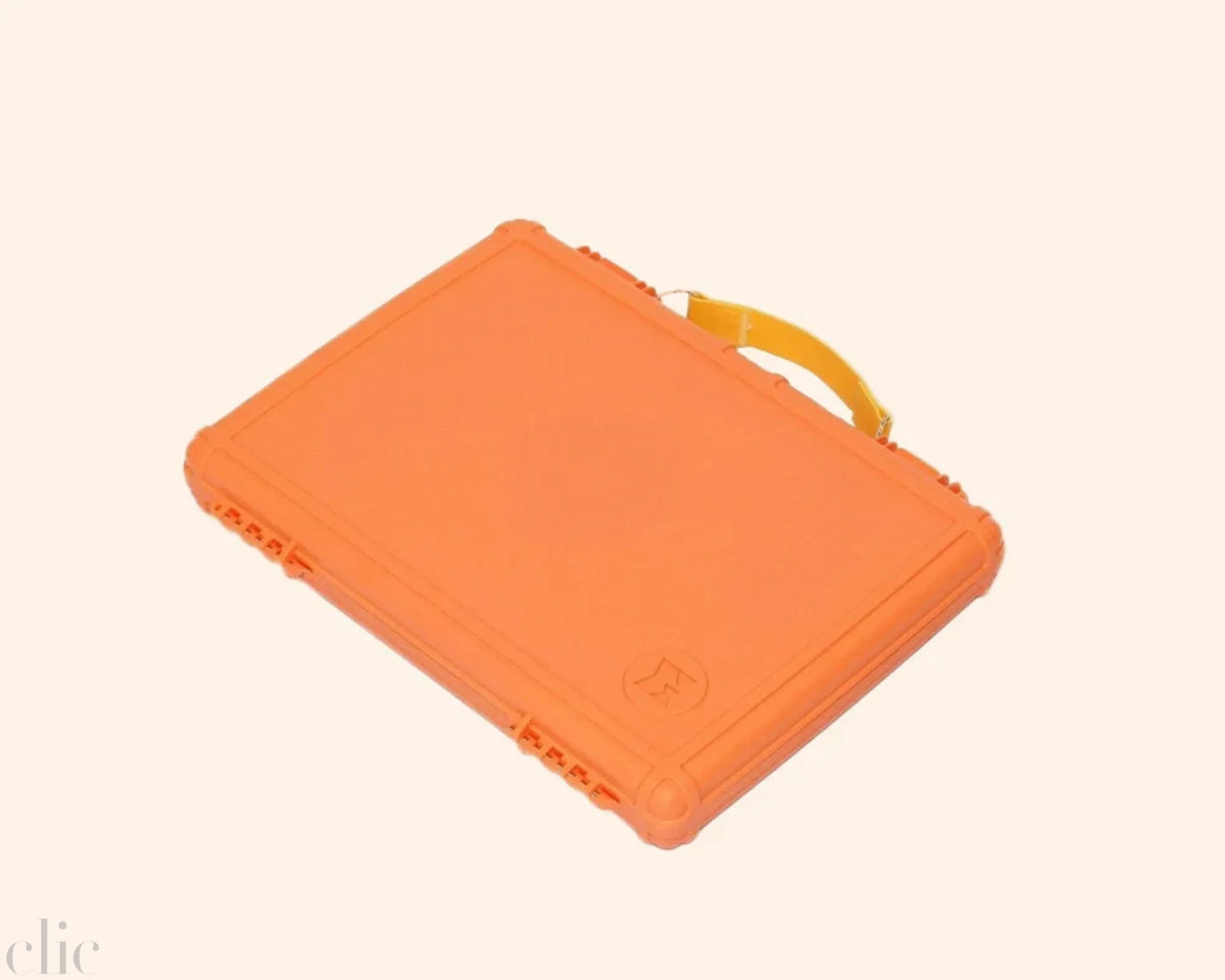 Travel Backgammon Set in Coral, from Gammn
