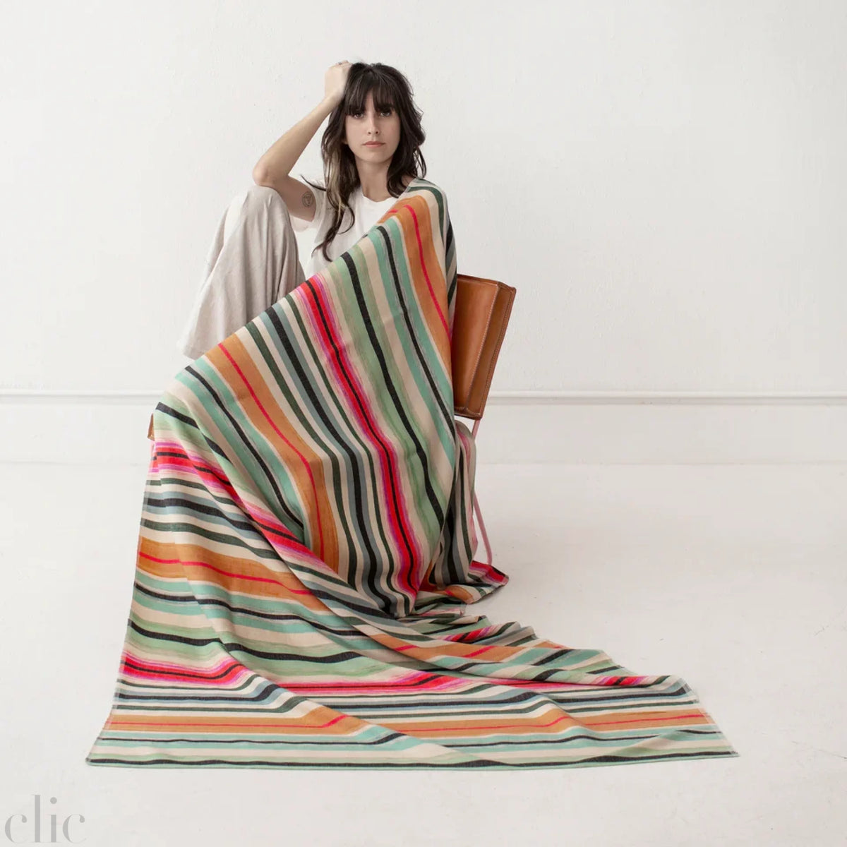 Desert Blanket in Mint