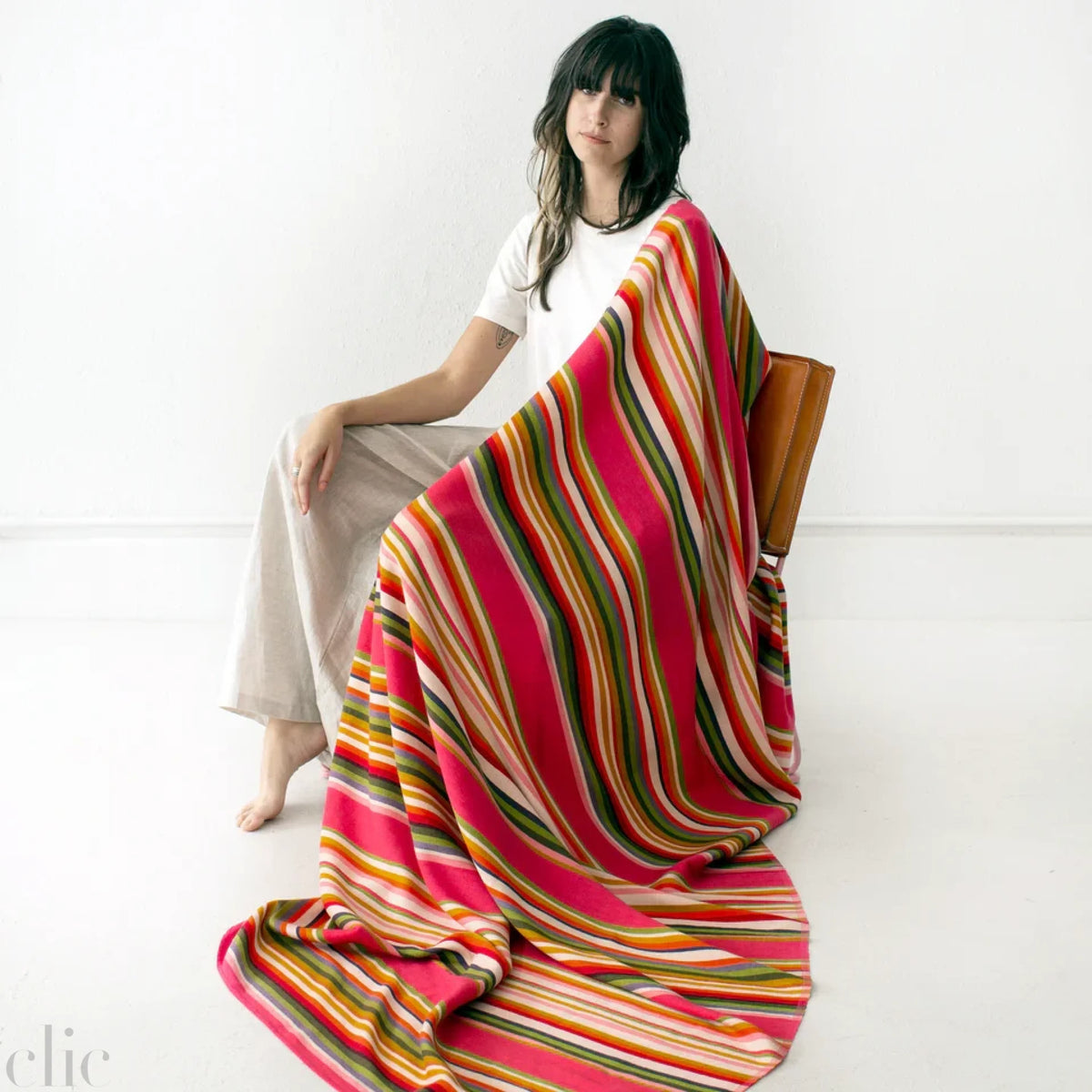Desert Blanket in Pink