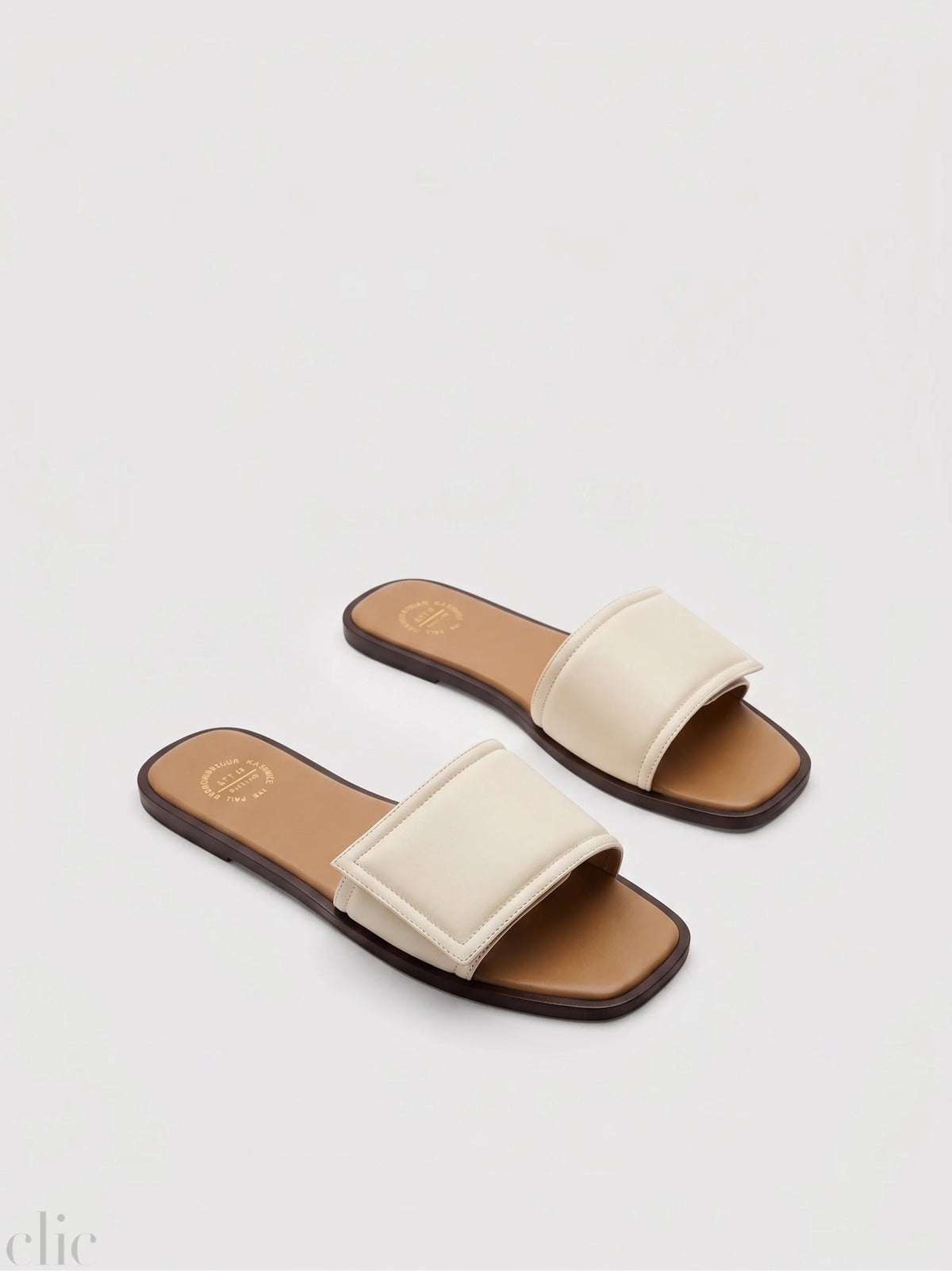 Tirano Nappa Sandals in Ivory, from ATP Atelier