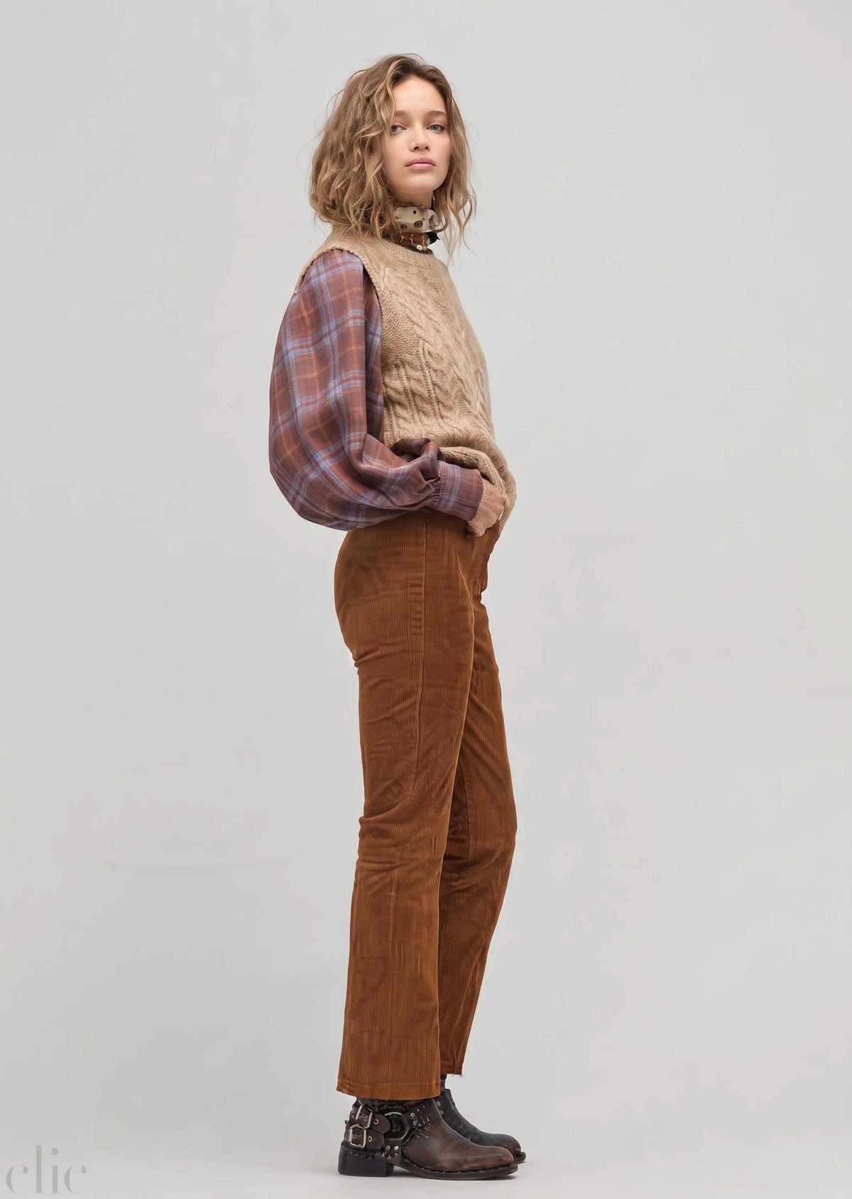 Tori Suede Pants in Tan, from Lanhtropy