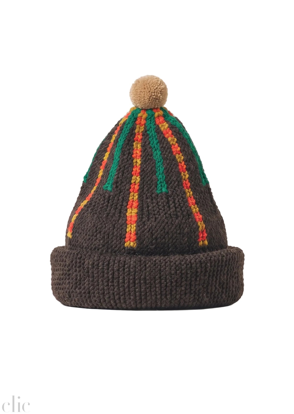 Star Beanie in Walnut, from Degen