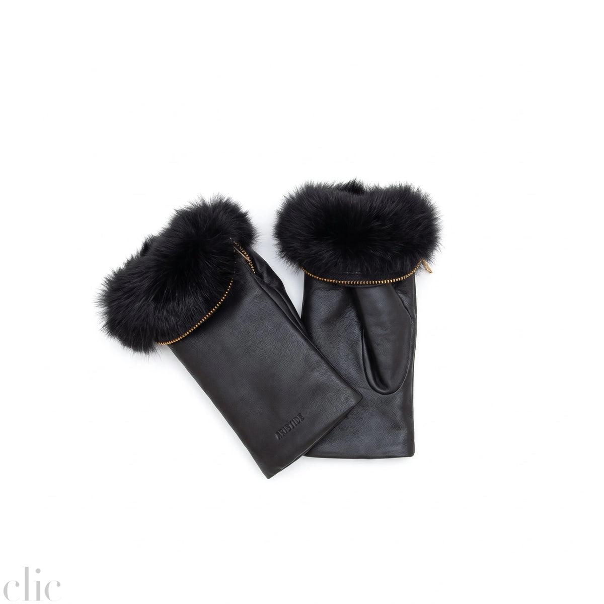 A136 Glove in Black and Black, from Arisitide