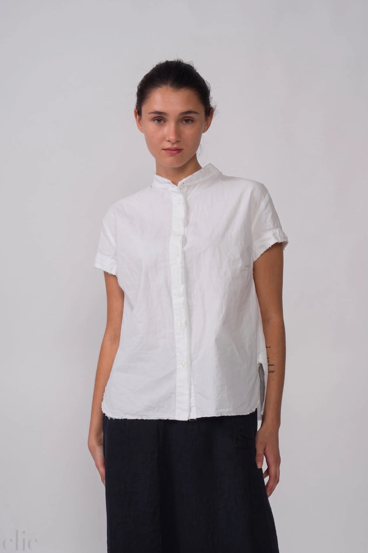 Savannah Shirt in White, from Hannoh Wessel