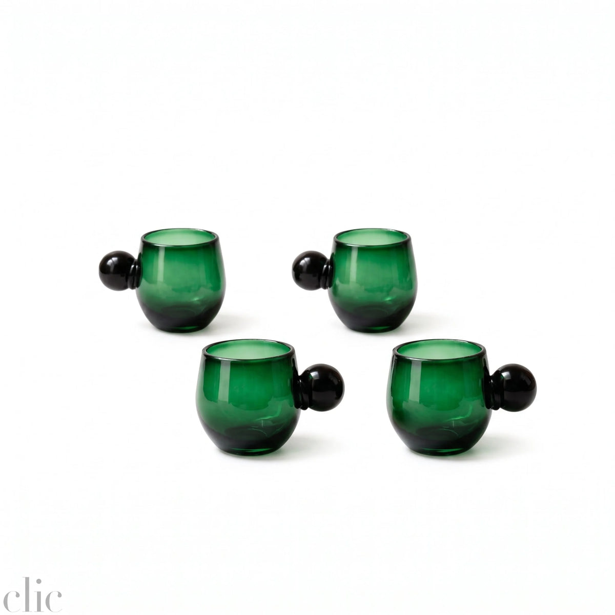 Potosi Set of 4 Glasses in Green