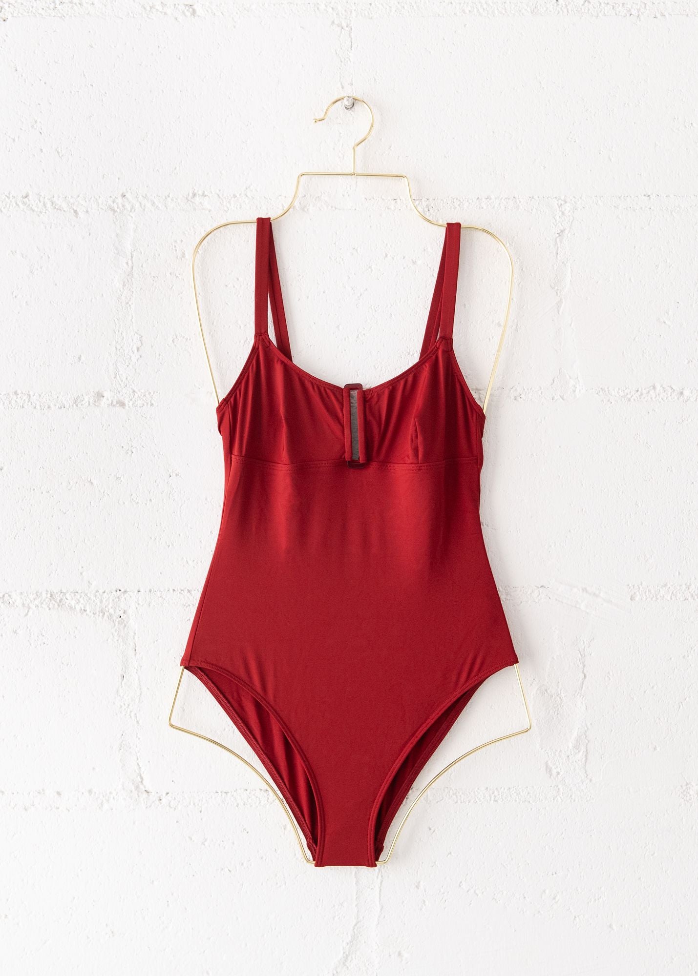 One Piece Nageur Bathing Suit in Grenade, from Nu Swim